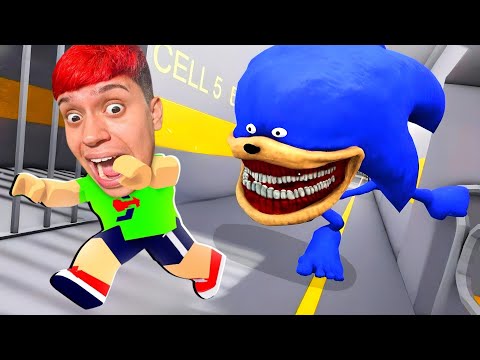 ESCAPAMOS DA PRISÃO DO SHIN SONIC NO ROBLOX!! (THE SHIN SONIC TAPES PRISON RUN)