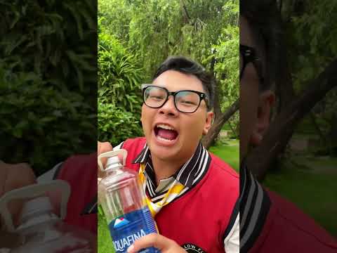 DÔ DÔ ĐU TREND BÓP CHAI NƯỚC #funny #haihuoc #funnyvideo #giaitri #comedy #hàihước #vui #vuinhon #dô