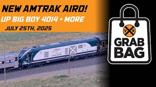 Grab Bag: New Amtrak Airo Trainset, UP 4014 and More! | Weekly Top Trains (July 2025)