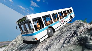 Cliff Drops #225 - BeamNG DRIVE | SmashChan