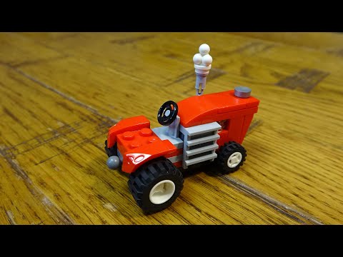 Building a Mini Red Lego Tractor