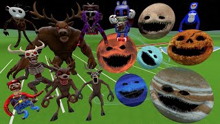 SPARTAN KICKING ALL NEW DEER MONSTER ON ROBLOX AND CURSED PLANETS AND PMG 3D MEMES IN GARRY'S MOD