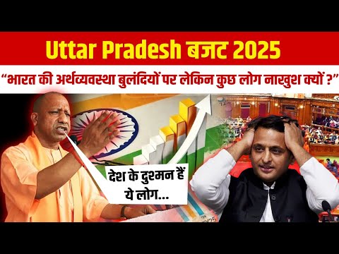 "Uttar Pradesh Budget 2025 : भारत की अर्थव्यवस्था बुलंदियों पर लेकिन कुछ लोग नाखुश क्यों ? "