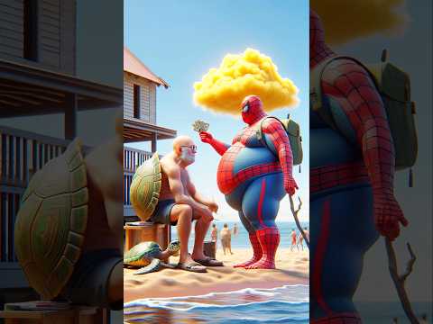 plane crash 🔥 | who is best daddy ?#spiderman #brawlstars #action