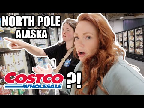 A COSTCO IN NORTH POLE ALASKA?! | THREE BEARS ALASKA | KIRKLAND IN REMOTE ALASKA| Somers In Alaska