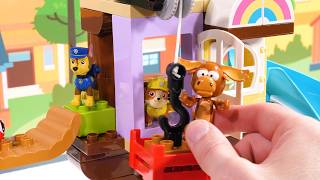 Paw Patrol Duplo Treehouse Toy Learning Video for Kids!