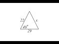 Triangle Calculations and Trigonometry