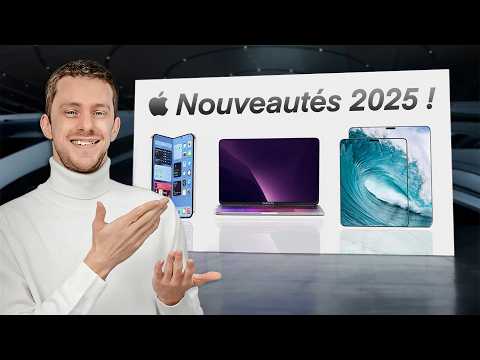 iPhone 16e, Macbook, iPhone 17, iPad : Les nouveautés Apple 2025 !