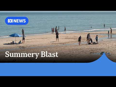YouTube video thumbnail:  Unseasonable Heat Hits South Australia With More Warm Weather Ahead