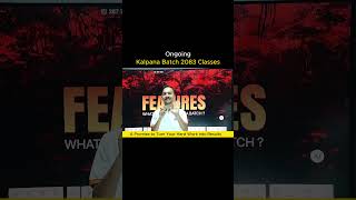 Kalpana Batch – Class 11 Science