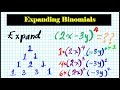 Expanding Binomials with Pascal's Triangle