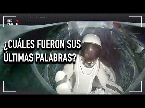 La grabación del Astronauta de Space X que se perdió en el espacio