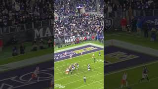 RAVENS VS BROWNS RASHOD BATEMAN TOUCHDOWN