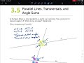 Exploring Angle Relationships with Parallel Lines and Transversals