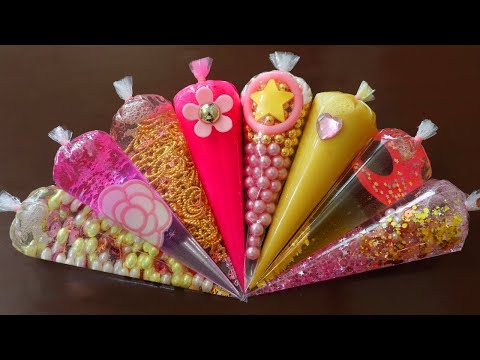 Making Slime with Piping Bags! Most Satisfying Slime Video★ASMR★#ASMR #PipingBags