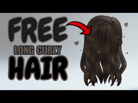 NEW FREE CUTE ROBLOX HAIR 🤩🥰 BLACK LONG PONYTAIL HAIR 