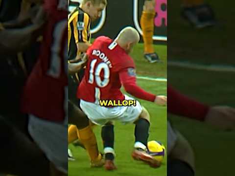 Wayne Rooney knocked out Jimmy Bullard 😳 #football #shorts #short #shortvideo #shortsvideo #reels