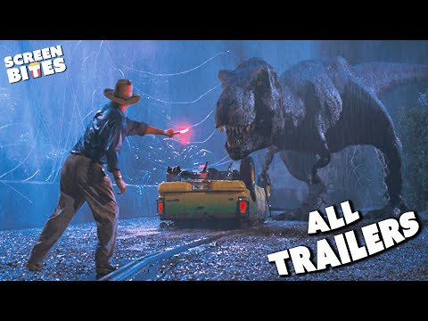 Every Trailer From The Jurassic Park Franchise | Screen Bites