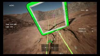 Uncrashed FPV Drone Simulator third week target fliegen silber