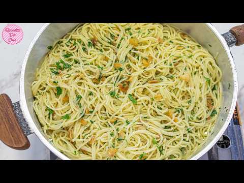 COMO FAZER UM MACARRÃO ALHO E ÓLEO CREMOSO PERFEITO! - POUCOS INGREDIENTES E MUITO DELICIOSO 😋