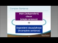 Crafting Complex Sentences in English
