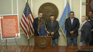 Gov. Noem's Press Conference on Cartel Impact on Tribal Reservations and Open Southern Border