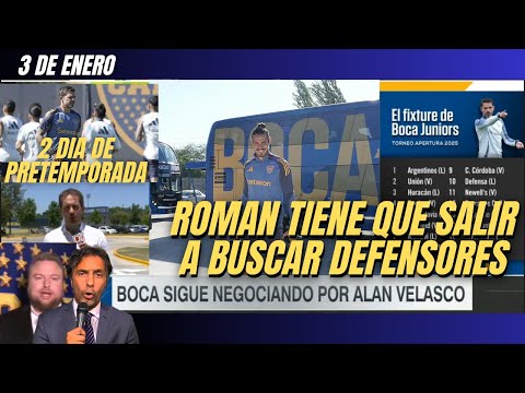 NOTICIAS DE BOCA HOY Gago espera la llegada de sus refuerzos-Primer día de la pretemporada XENEIZE