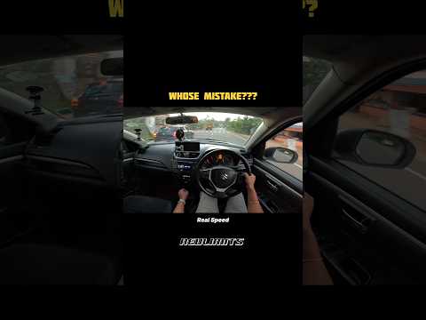 WHO'S AT FAULT??? Real speed video for People blaming me!!! #revlimits #nearmiss #braking #crash