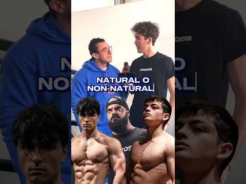 Natural O Non-Natural?💉 Pt. 2 feat @aldomasoloifbbpro 🫡 #gym #bodybuilding