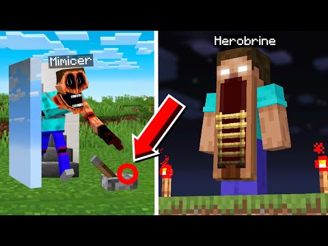 😱I Found ENTITY SECRET Bases in Minecraft