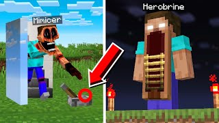 😱I Found ENTITY SECRET Rooms in Minecraft