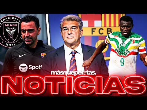 🚨¡LLEGA OTRA JOYA AFRICANA! DELANTERO TRAORE | ANUNCIAN RETRASO EN EL CAMP NOU | ¿XAVI A MIAMI?