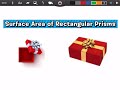 Calculating Surface Area of Rectangular Prisms