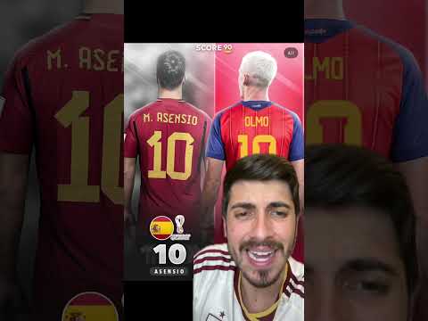 Numeração da Espanha #2026convocados #ligadosconvocados #copadomundo