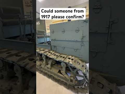Holt WWI era armored crawler #caterpillar #dozer #history #war #tractor #heavyequipment
