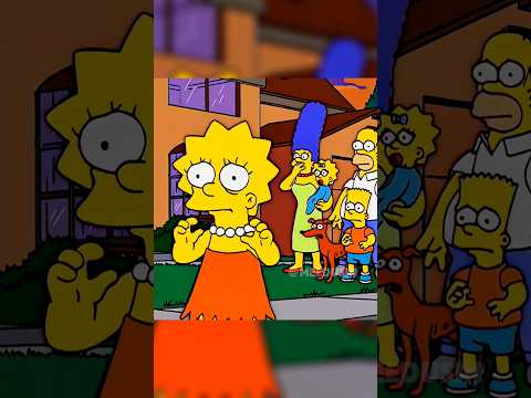 Lisa pierde a bola de nieve 😱 #lossimpson