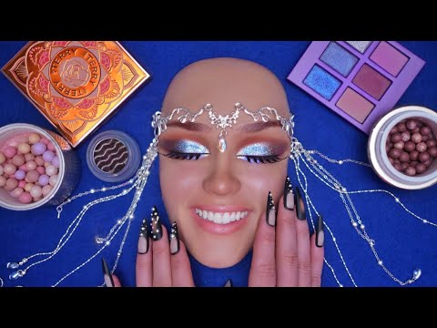 ASMR | Magnetic Eyeshadow Glam | Luxury Makeup for Deep Sleep (Gucci, Guerlain, By Terry)