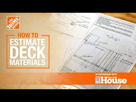 How to Calculate Deck Materials