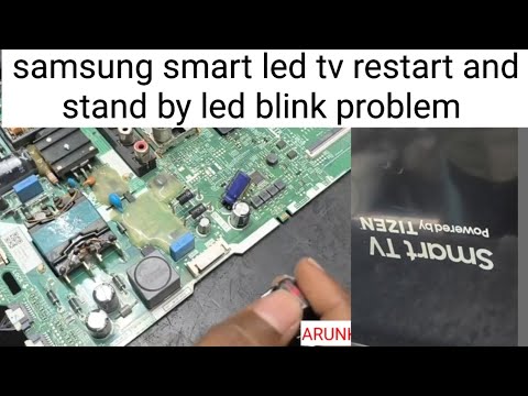 Samsung restart & stand by led blink problem solution