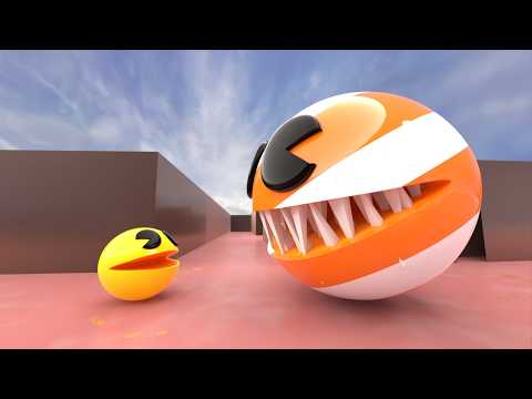 Pacman Vs Candy Monster (Level 21 : Candy Lands)