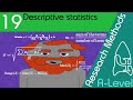 Descriptive Statistics Concepts