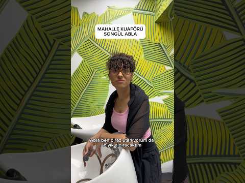 Mahalle kuaförü: Songül Abla. #shorts #short #humor #shortvideo #shortvideos #reklam #işbirliği