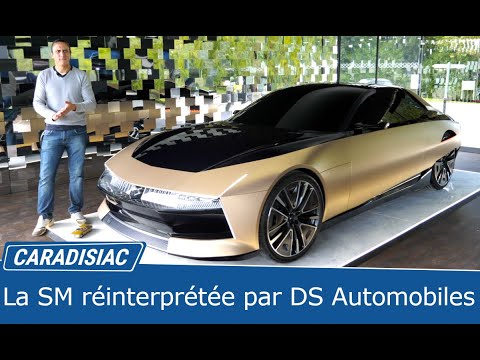 DS nous présente son concept SM Tribute au concours d'élégance de Chantilly