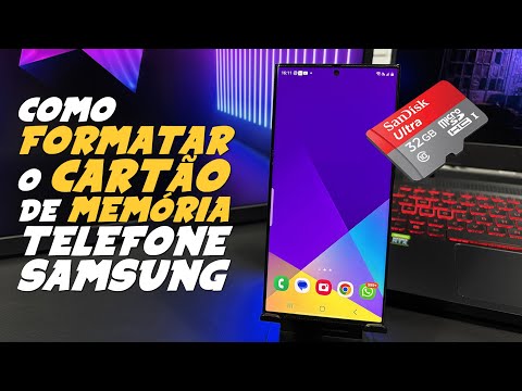 Como FORMATAR CARTÃO de MEMÓRIA do TELEFONE ou TABLET SAMSUNG