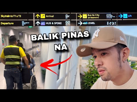 IBA NA ANG PAKIRAMDAM NI MAMA BALIK PINAS NA KAMI 🇸🇬✈️🇵🇭| Jpinoy Vlogs