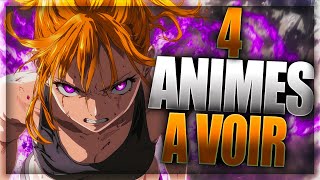 4 ANIMES A VOIR ABSOLUMENT ! (ils sont complètement FOU)