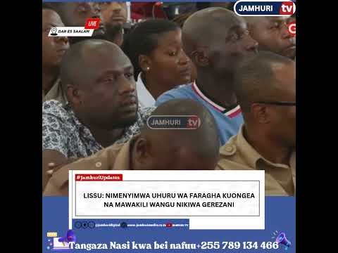 LISSU: NIMENYIMWA UHURU WA FARAGHA KUONGEA NA MAWAKILI WANGU NIKIWA GEREZANI