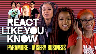 Gen-Z Artists React To Paramore's "Misery Business" - Sexyy Red, Chlöe Bailey, Coi Leray