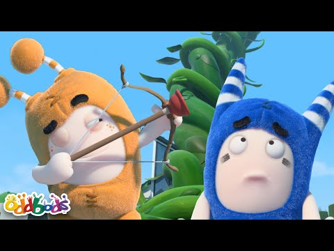 Subindo no pé de Feijão! | Oddbods Brasil | Desenhos Animados Engraçados em Português