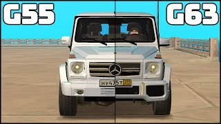 G63 и G55! Сколько СТОИТ ПЕРЕОДЕТЬ ГЕЛИК! - MTA Radmir
